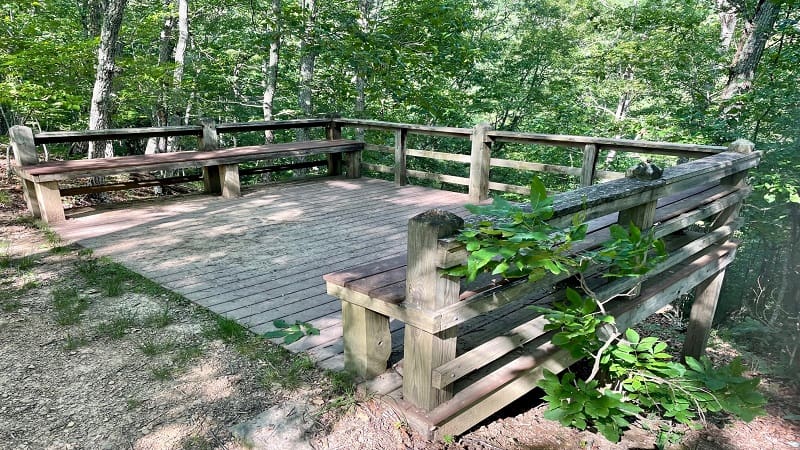 Molly's Knob Observation Deck