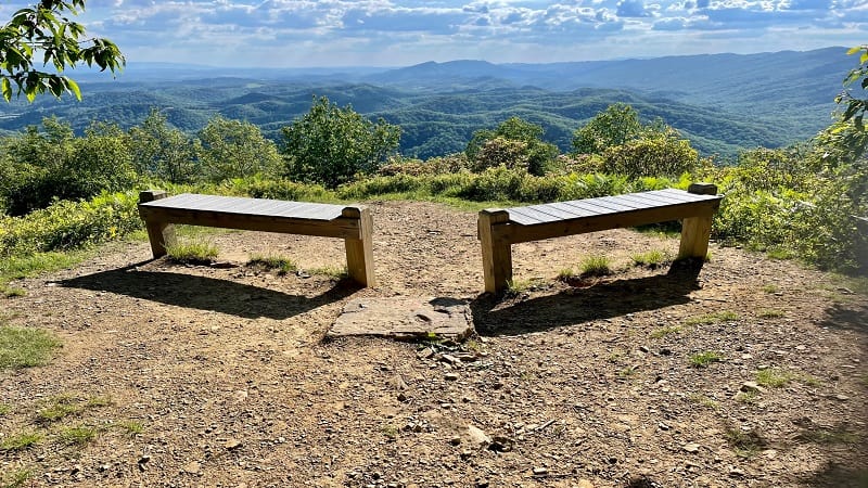 Molly's Knob Benches