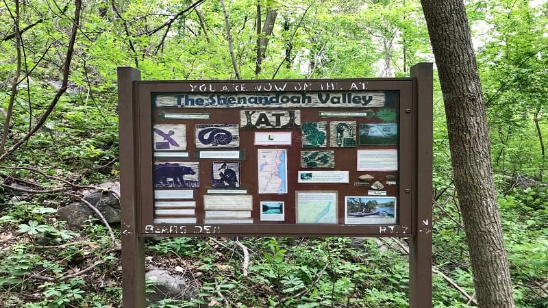 Shenandoah Valley AT Sign 