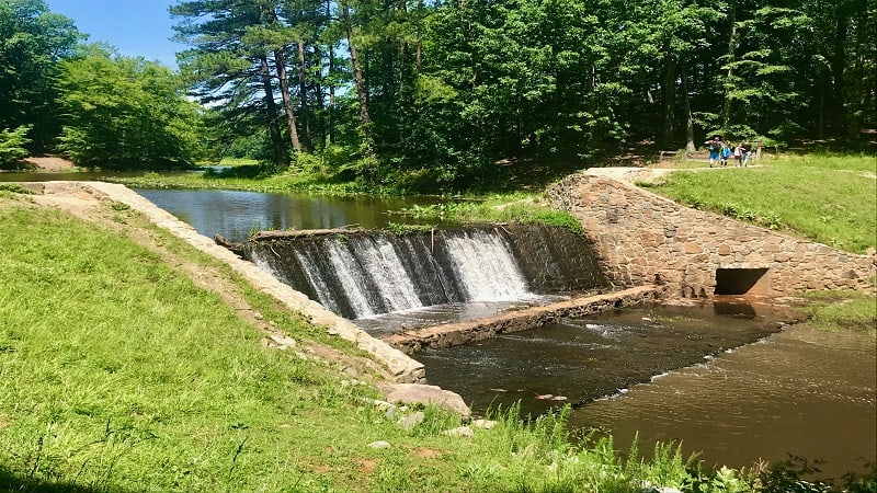 Pocahontas State Park - Spillway Waterfall