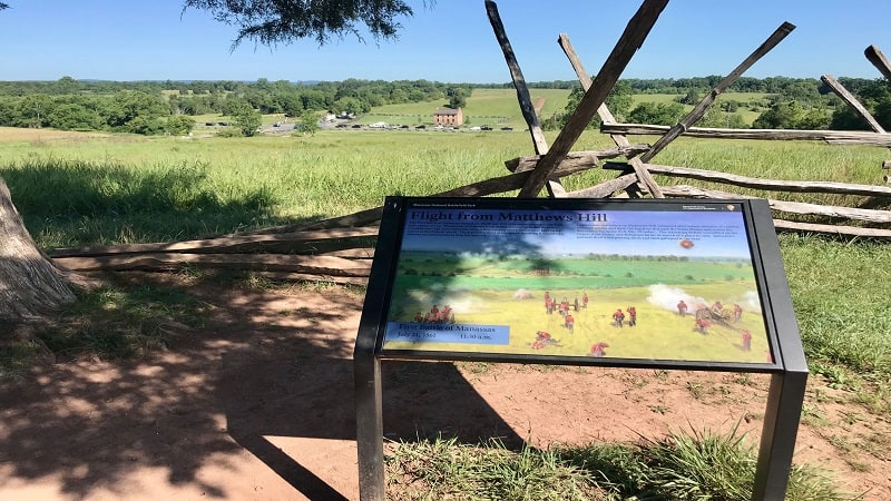 First Battle of Manassas Trail-Intersection