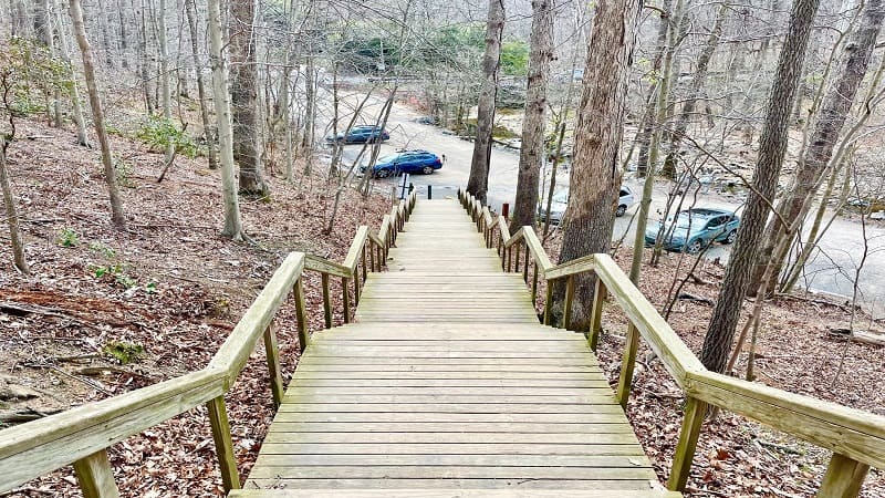 Stairs to Complete Hike