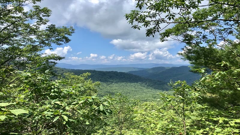 Apple Orchard Falls-Scenic Overlook