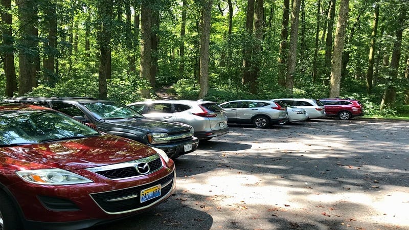 Fallingwater Cascades Trail-Parking Lot