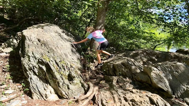 Rock Scramble at Great Falls Park