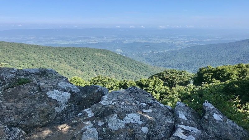 Hawksbill Summit at Shenandoah National Park