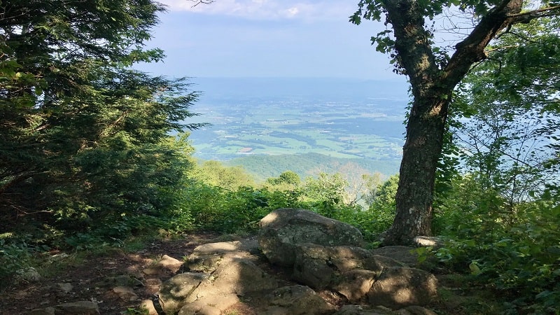 Millers Head Trail at Shenandoah National Park