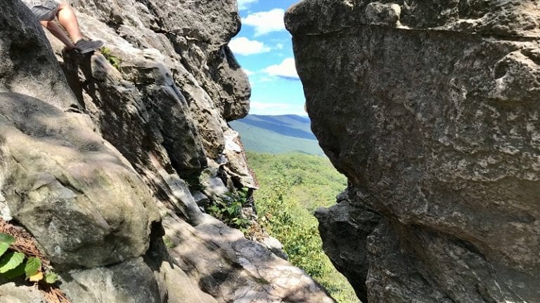 Dragon S Tooth An Epic Appalachian Trail Hike In VA   Dragons Tooth Sliver VIew 768x432 