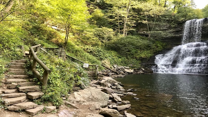 First Viewing Platform at Cascades Falls