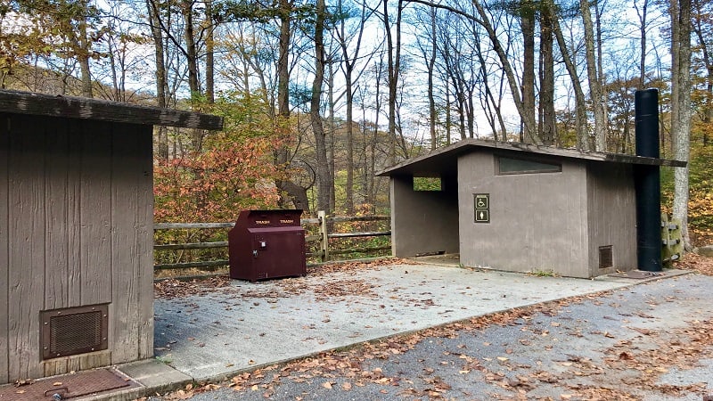 Crabtree Falls Trail-Restrooms