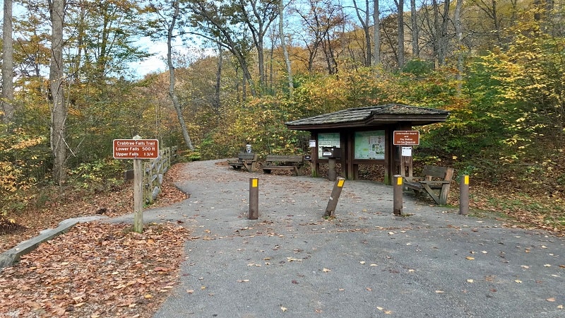 Crabtree Falls-Trailhead