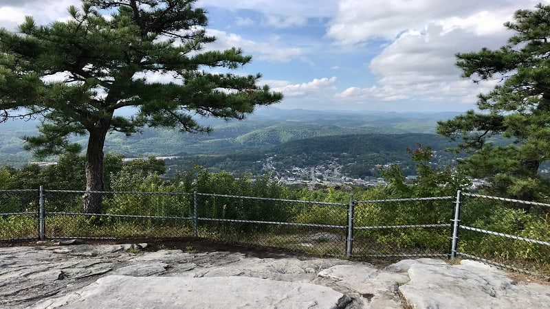 Flag Rock Overlook in Norton, Virginia