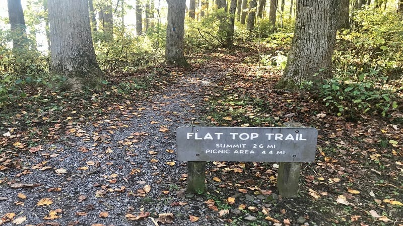 Flat Top-Trailhead