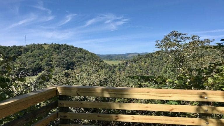 A Scenic Hike to Big Cedar Creek Falls at Pinnacle Natural Area Preserve