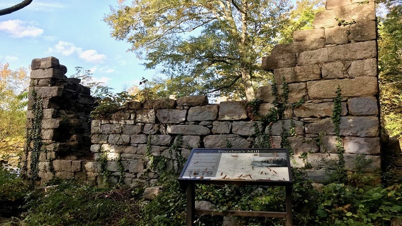 Texas Beach Trail-Foushee's Mill Ruins