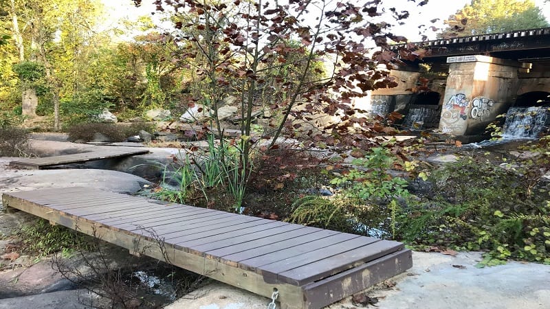 Texas Beach Trail-Wooden Footbridges