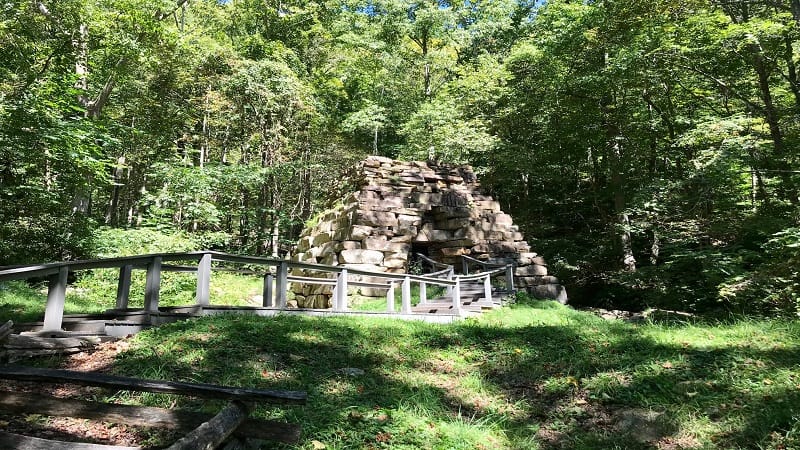 Tri-State Peak Trail in Virginia