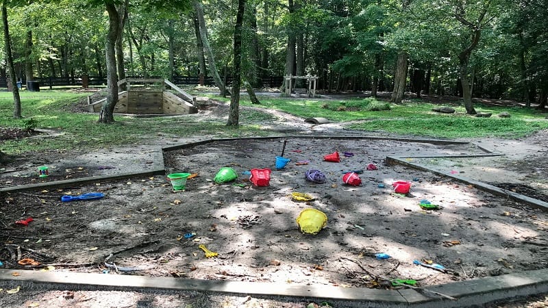 Windsor Castle Park-Natural Playscape-Sand Box