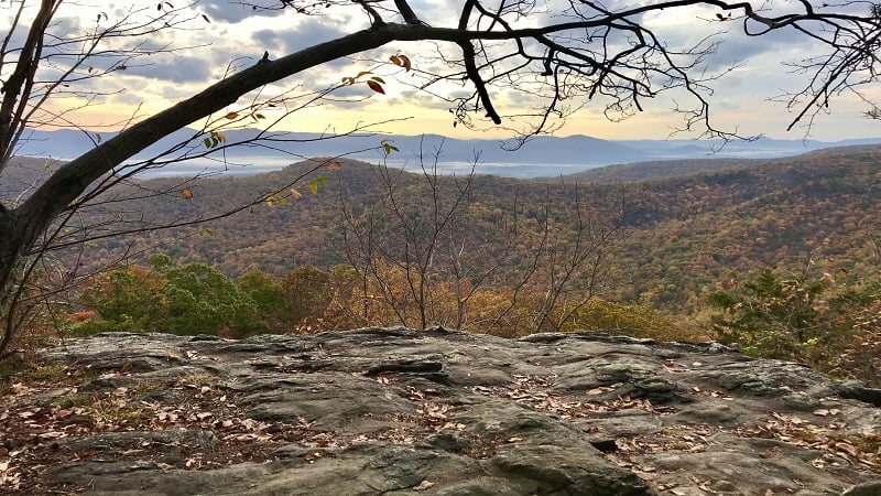 Glass Hollow Overlook in Virginia