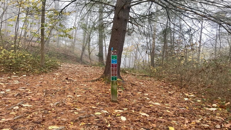 Shenandoah River State Park-First Trail Marker