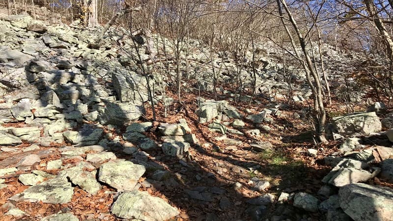 Talus Slope-Riprap Trail