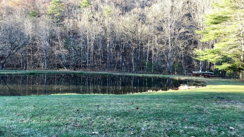 A Small Pond at Alta Mons Camp