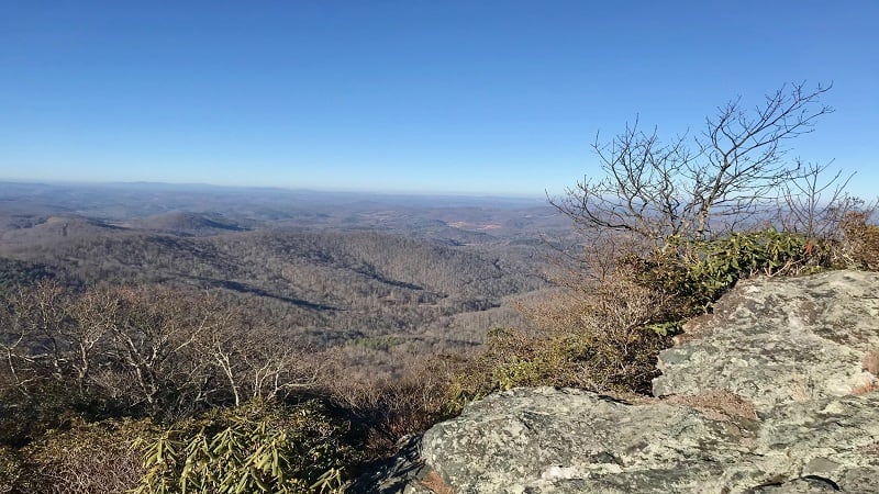 Buffalo Mountain in Virginia