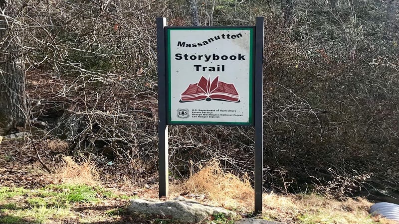 Storybook Trail Sign