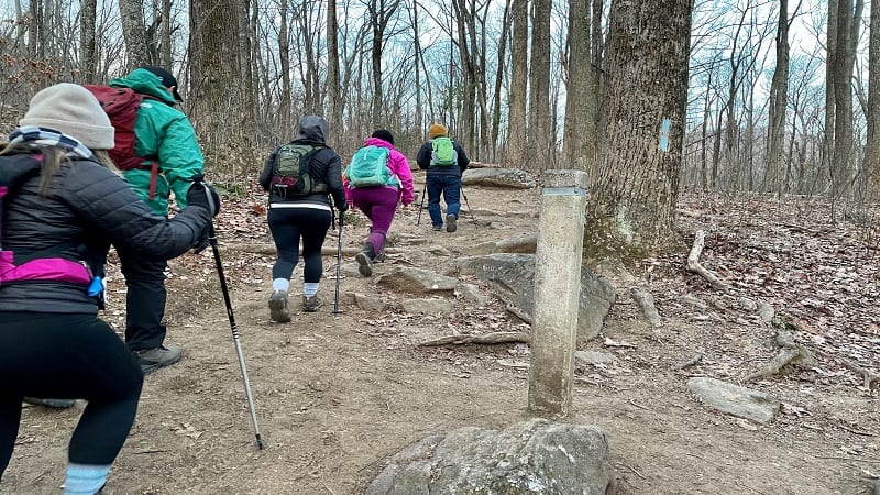 Hiking Old Rag