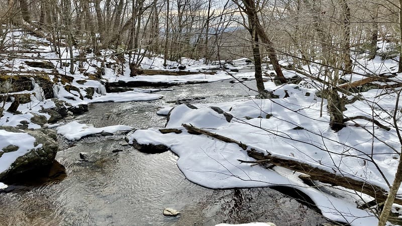 winter hiking