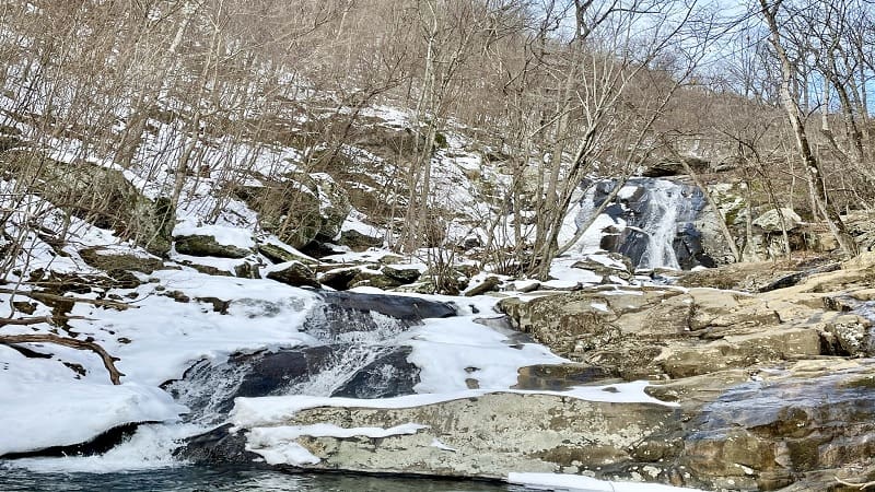 Lower White Oak Falls at Shenandoah National Park