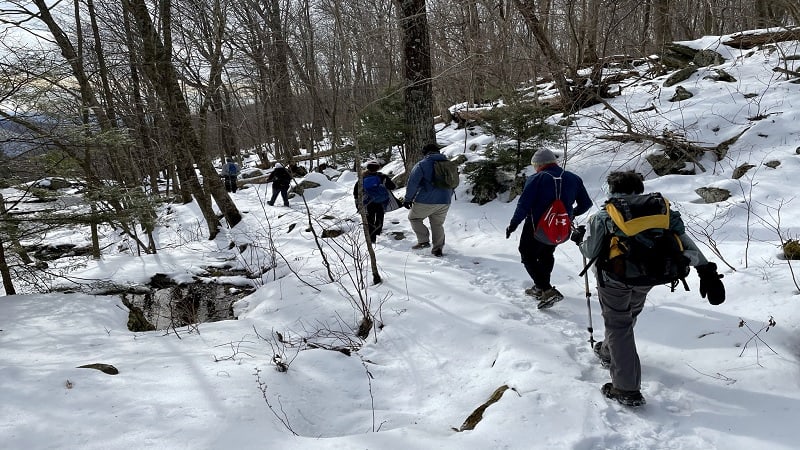 Winter Hiking at Shenandoah National Park