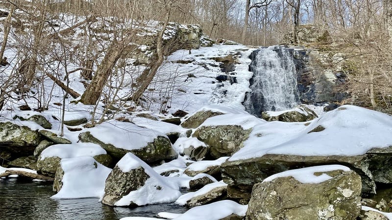 Upper White Oak Falls at Shenandoah National Park