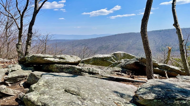 Jawbone Overlook Views