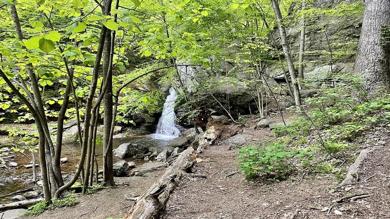 Cave Falls at Shenandoah National Park