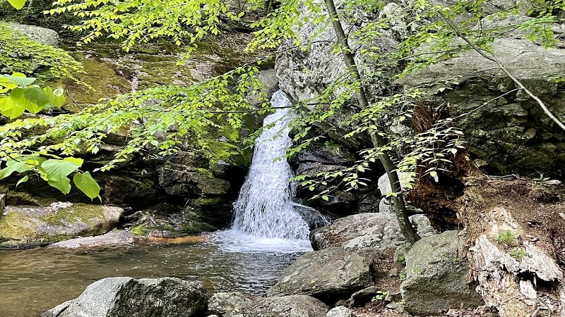 Cave Falls at Shenandoah National Park
