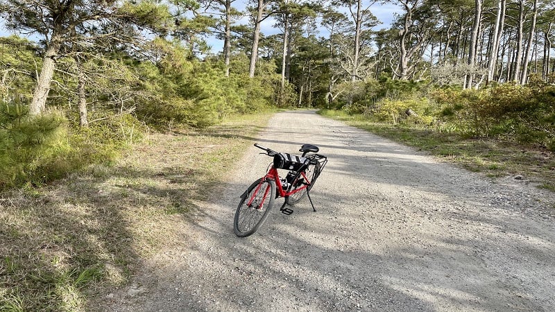 Red Bicycle at False Cape State Park