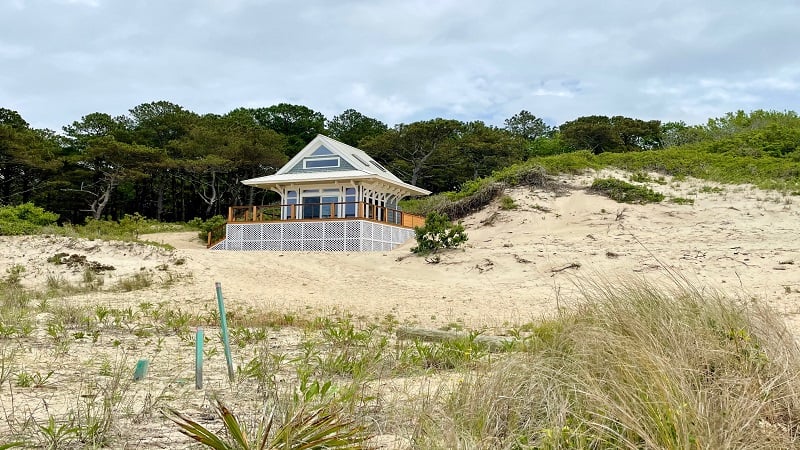 An Airbnb near Savage Neck Dunes