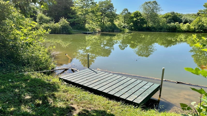 Fishing Dock at Banshee Reeks