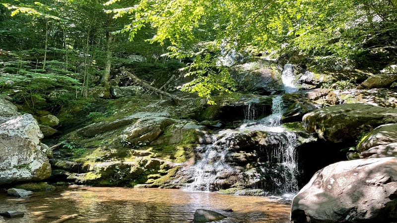 Dark Hollow Falls on Skyline Drive