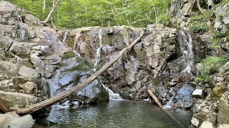 Rose River Falls at Shenandoah National Park