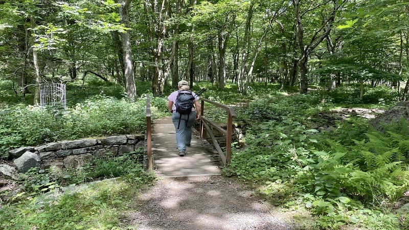 Hiking Dark Hollow Falls