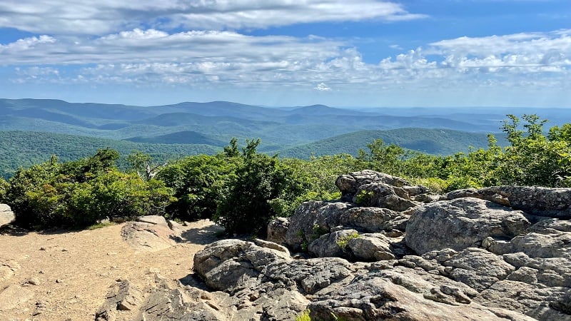 Mary's Rock at Shenandoah National Park