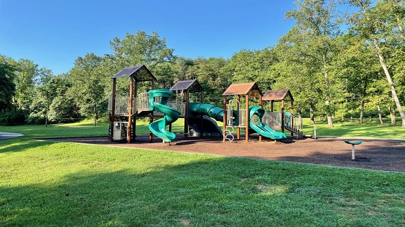 Playground at Rippon Landing Park in Woodbridge, Virginia