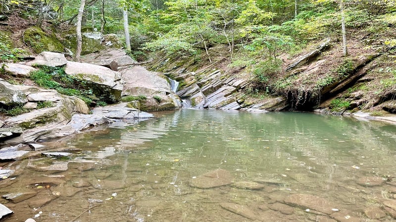 Blue Hole at Sugar Hollow Reservoir