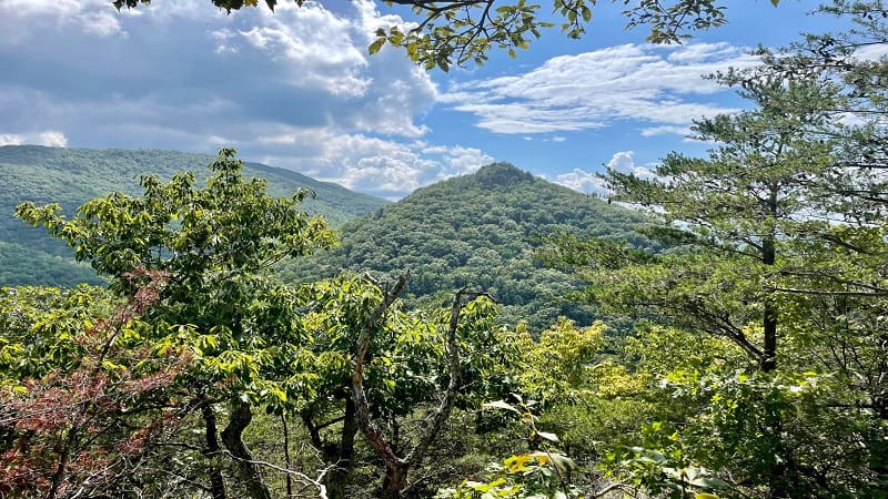 Buzzard Rock at Shenandoah National Park