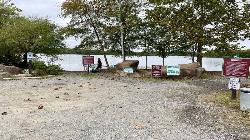 Mt. Hope Road Access Point for Beaverdam Reservoir Trail