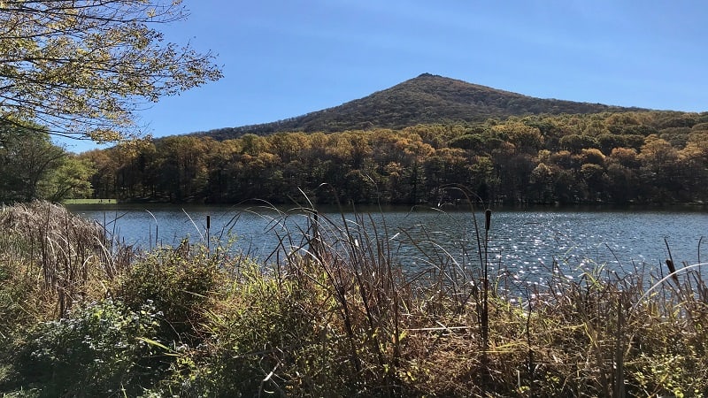 Abbott Lake at Peaks of Otter Lodge in Bedford, Virginia