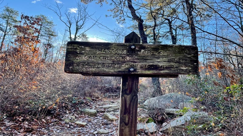 Massanutten Trail Sign