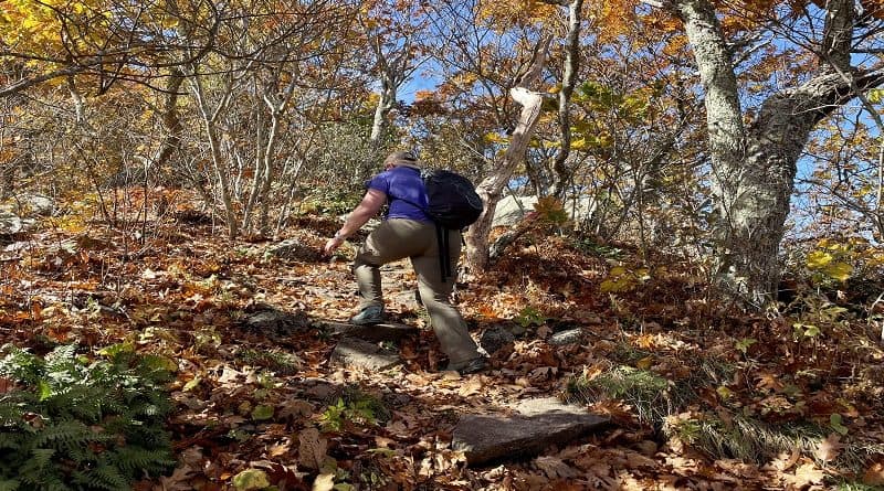 Hiking Uphill | The Priest Hike in Virginia